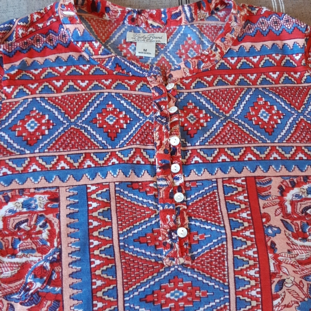 Lucky | M Boho Top
